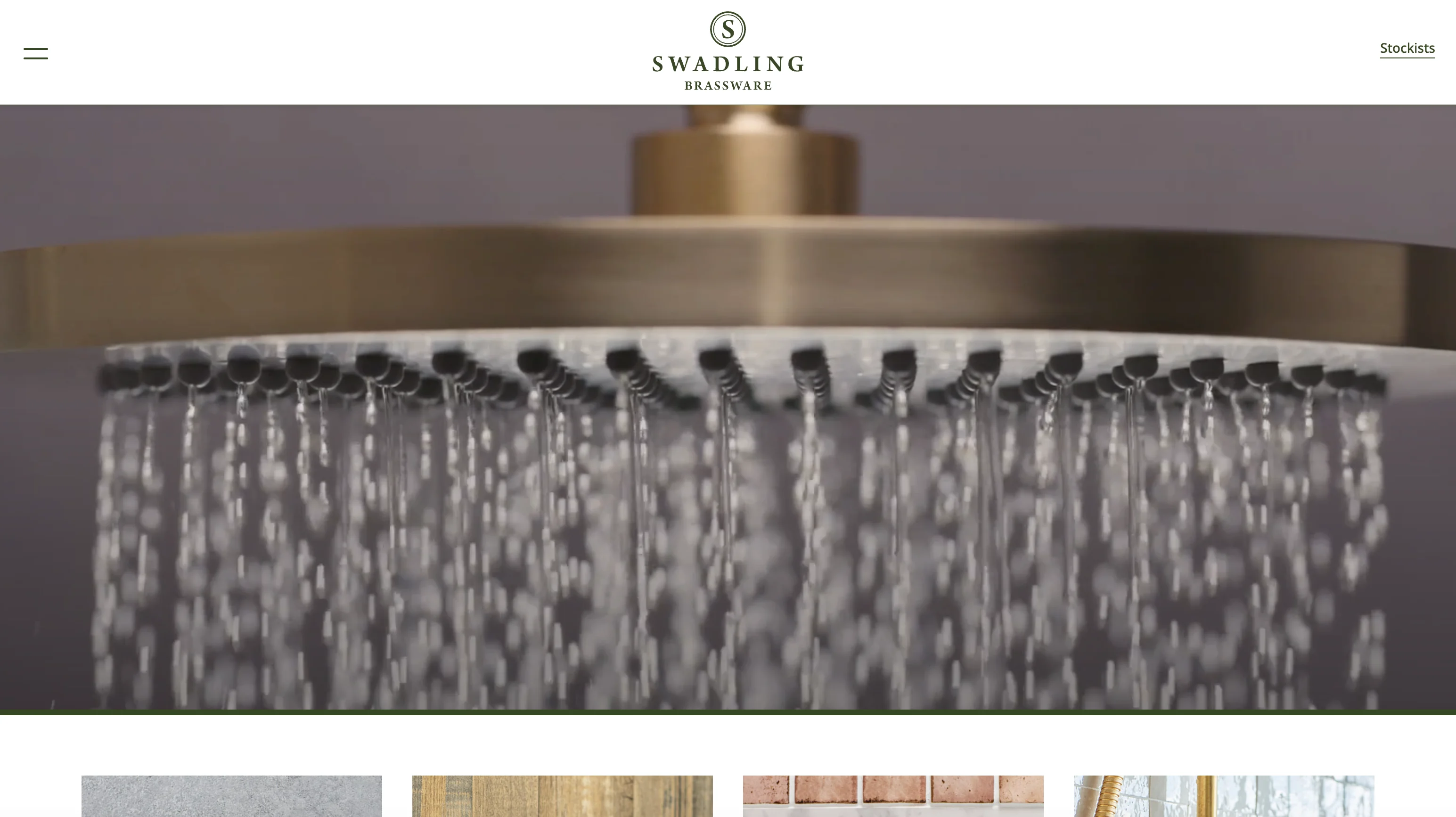 Swadling website screenshot